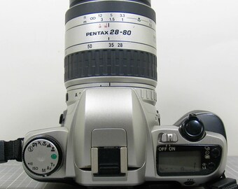 Pentax ZX-30 35mm Film Slr With an Auto Focus SMC Pentax-fa 28