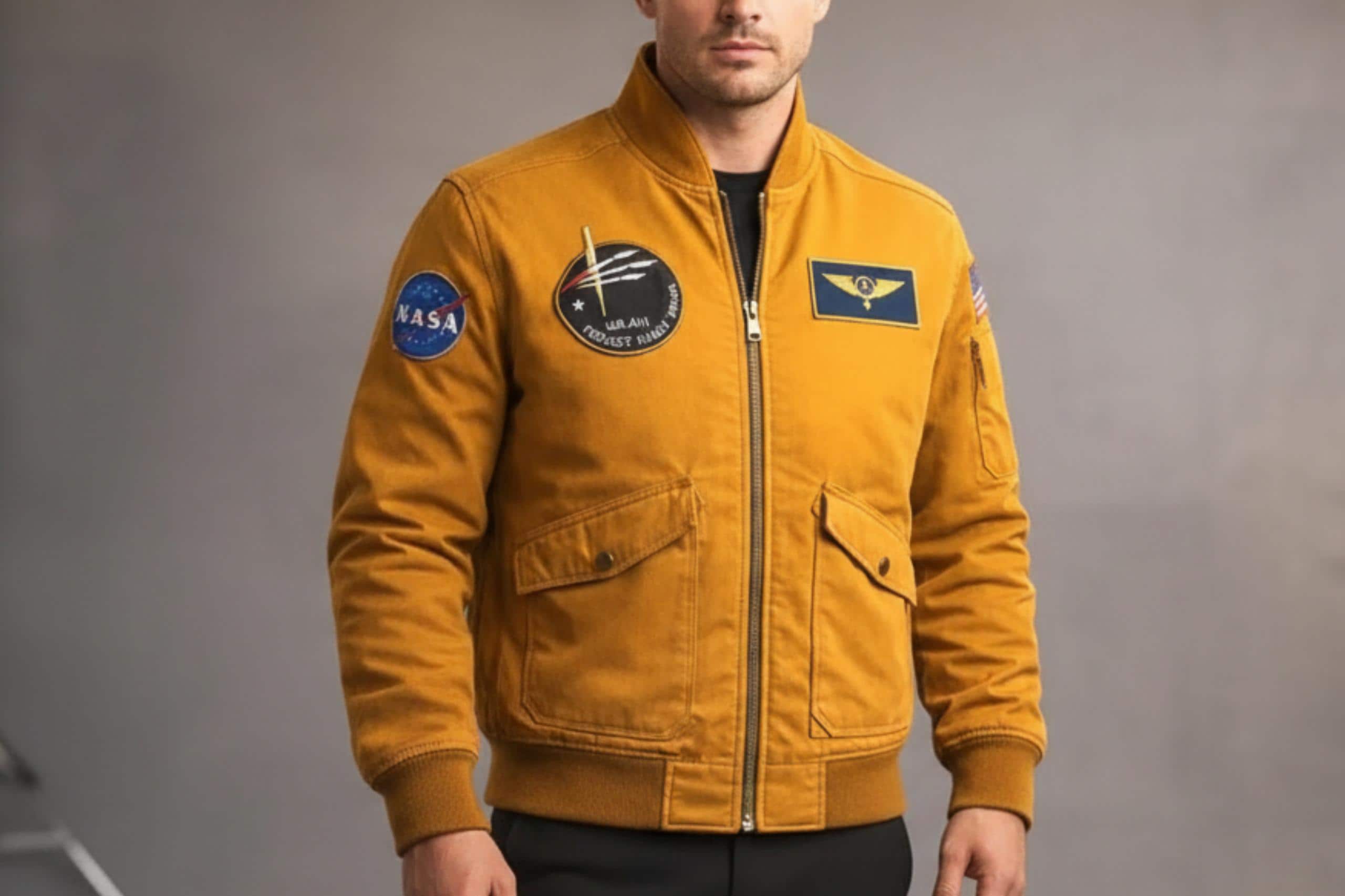 Handmade Yellow Corduroy Jacket, Project Hail Mary Inspired Ryan