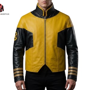 X-Men 97 Leather Jacket, Scott Summers Cyclops Leather Jacket, Cosplay Costume, Superhero Gift, Halloween