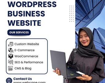 Projektowanie firmowych witryn WordPress | Dostosowane, zoptymalizowane pod kątem SEO, eCommerce (WooCommerce) dla rozwoju Twojej firmy