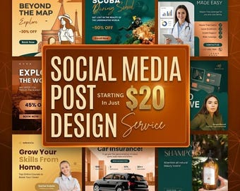 Custom Social Media Template Design | Instagram & Canva Templates by Webcane