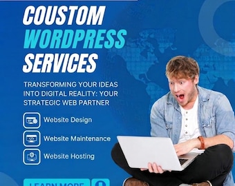 Custom WordPress Website Design Service for Business & eCommerce | Webcane
