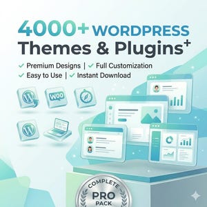 Ultimate WordPress Website Bundle (4000+ Themes & Plugins) | Webcane