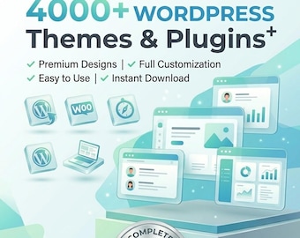 Ultimate WordPress Website Bundle (4000+ Themes & Plugins) | Webcane