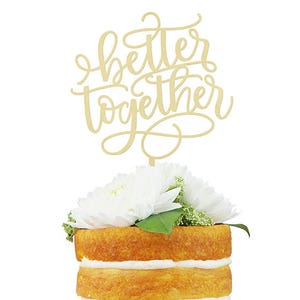 Better Together Cake Topper image 1