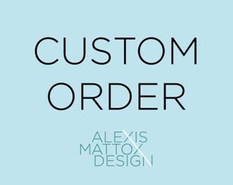 Custom Listing for Angela