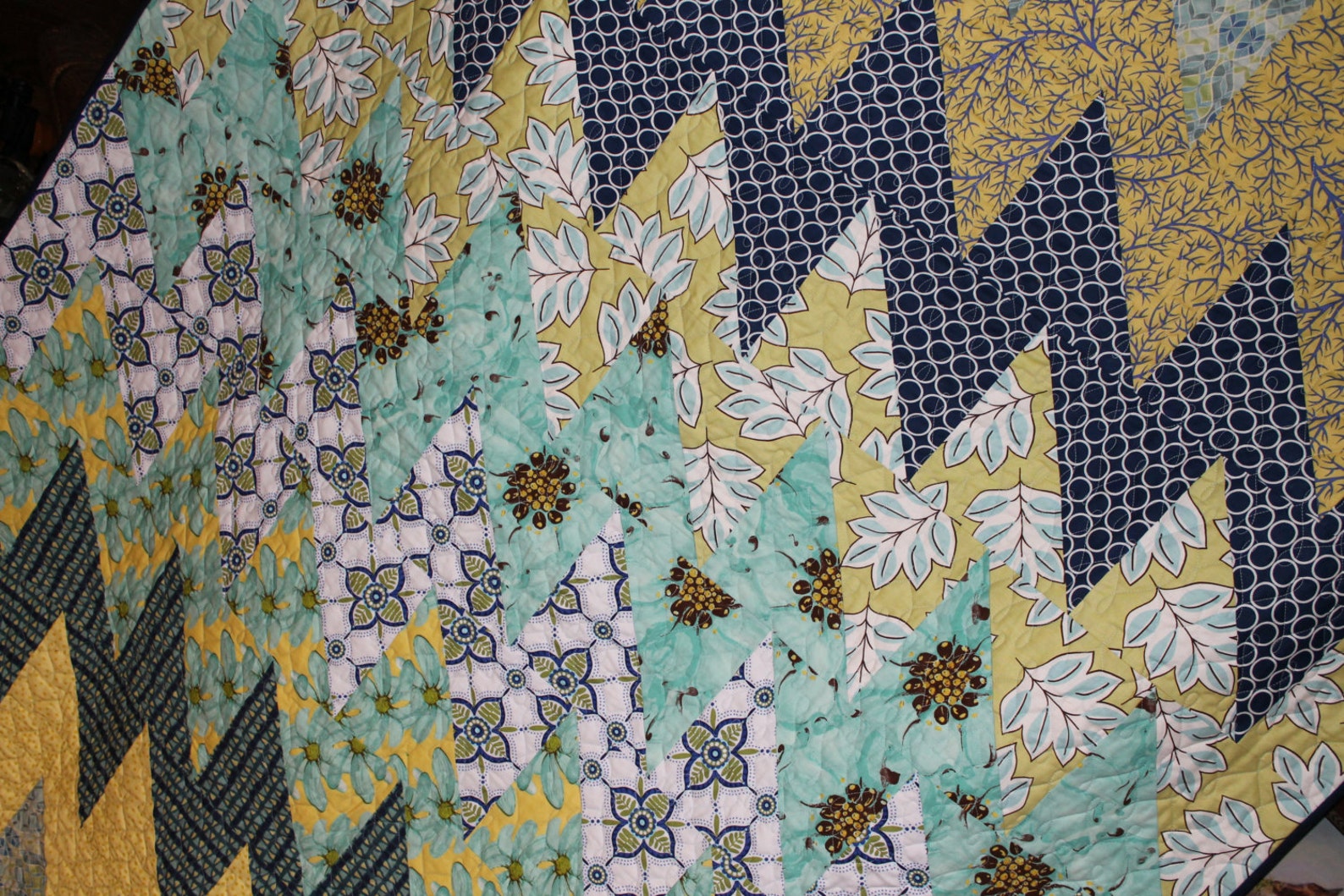 Lap Quilt Pattern, PDF, All That Jazz Quilt, Modern Patchwork Etsy