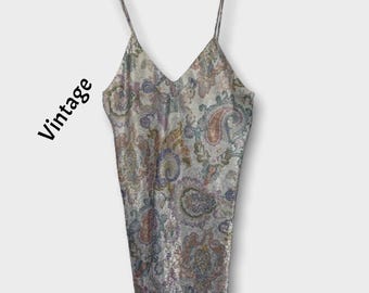 Vintage Lucie Ann II Chemise Nightgown Sz M EUC
