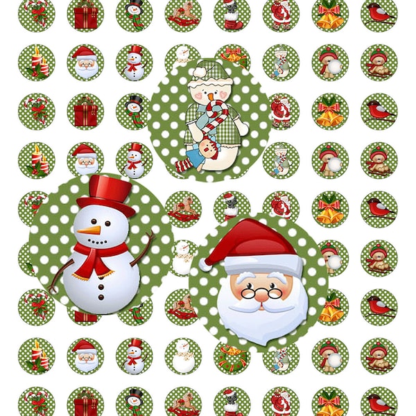 Digital Printable Hershey Kisses Christmas Labels