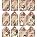 Digital Printable Christmas Folding Gift Tag - Etsy