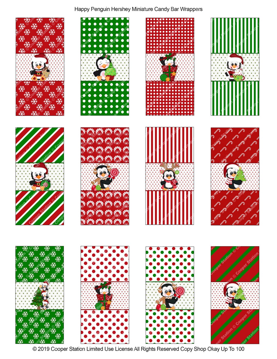 printable-digital-christmas-chocolate-miniature-candy-bar-wrappers-holiday-mini-candies-chocolate-bar-wrappers-etsy