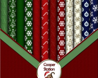 Digital Paper Pack Christmas  DP026