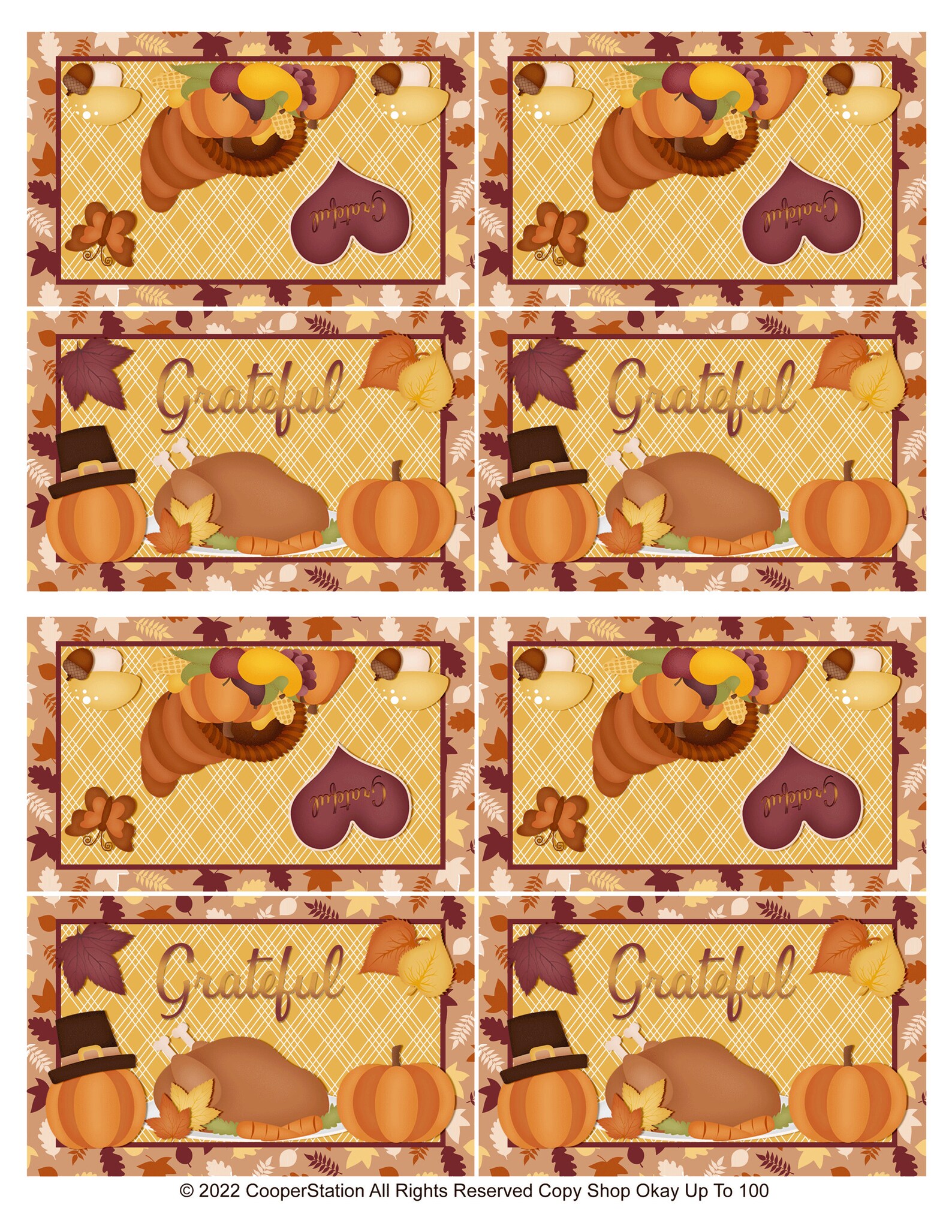 Digital Printable Thanksgiving Bag Topper Hershey Nugget - Etsy