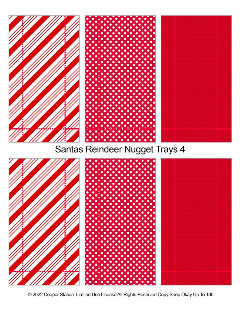 Digital Printable Hershey Nugget Christmas Candy Wrapper Set - Etsy