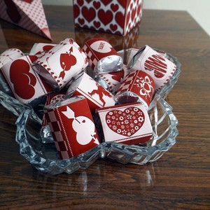 Digital Printable Valentine Hershey Nugget Candy Wrappers - Etsy