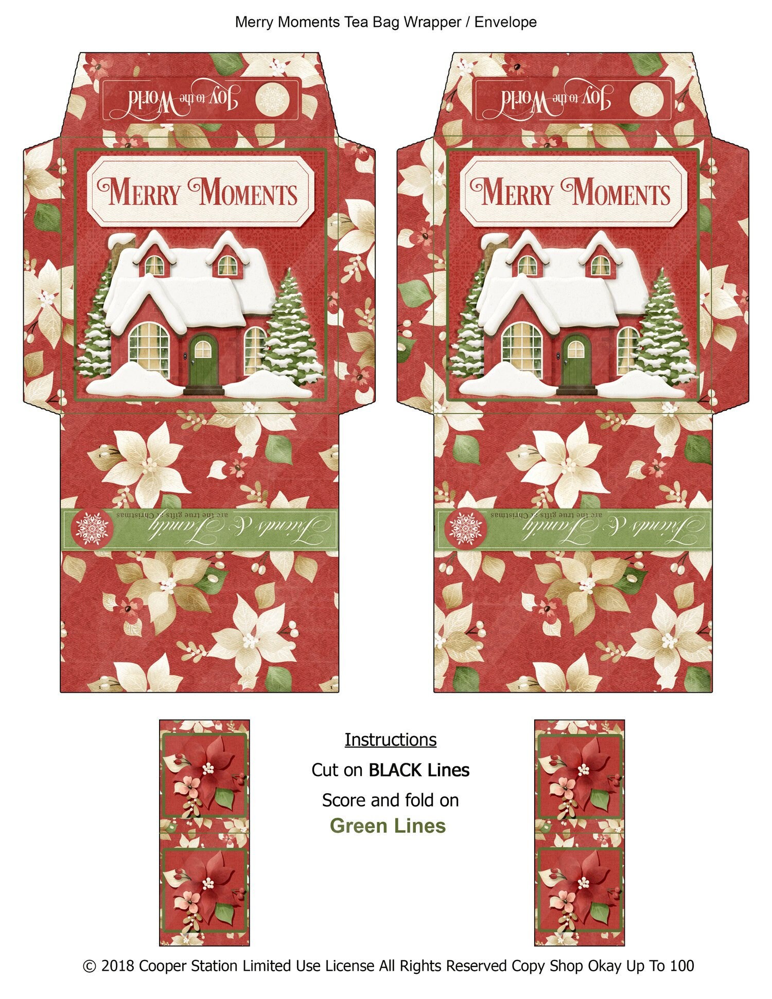 digital-printable-holiday-tea-bag-envelope-christmas-tea-tea-bag-wrapper-holiday-cheer-tea-bag-envelope-christmas-house-etsy