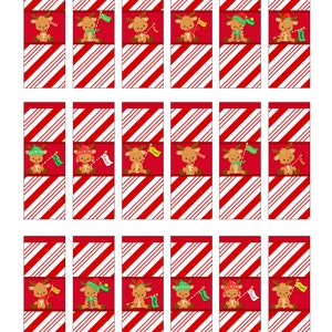 Digital Printable Hershey Nugget Christmas Candy Wrapper Set ...
