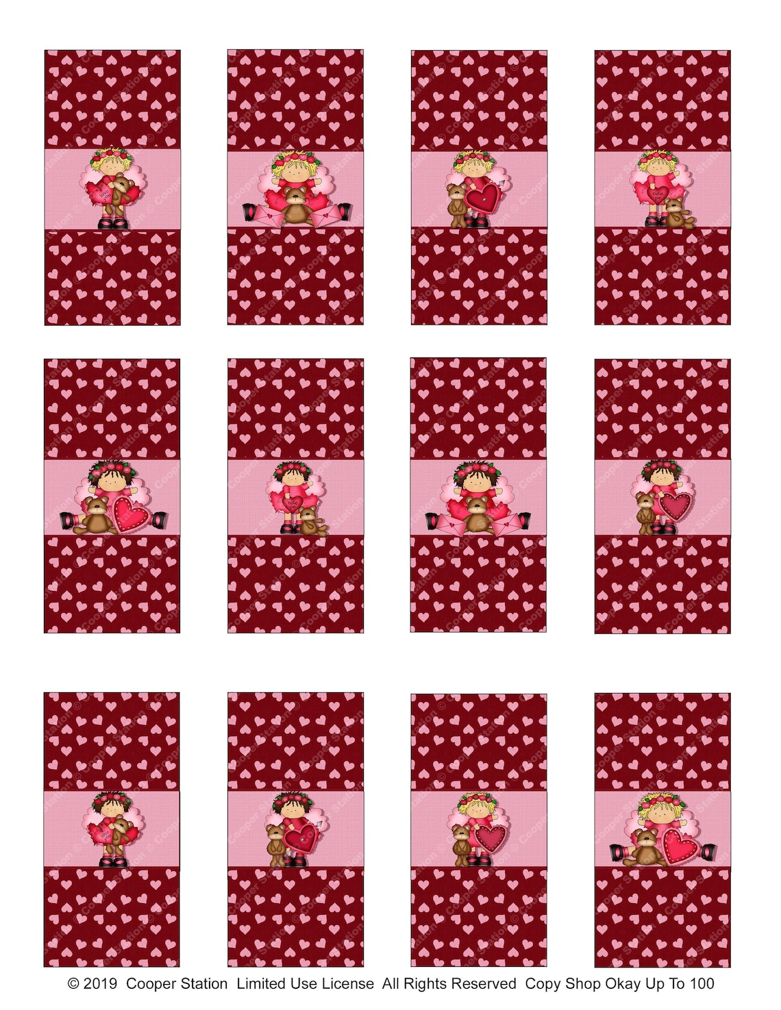 Printable Digital Hershey Mini Candy Bar Wrappers for | Etsy