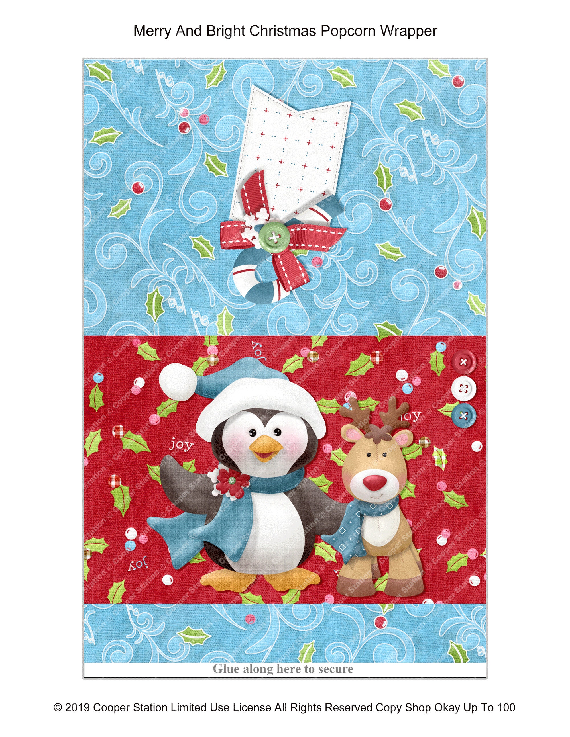 digital-printable-christmas-popcorn-wrapper-instant-download-etsy