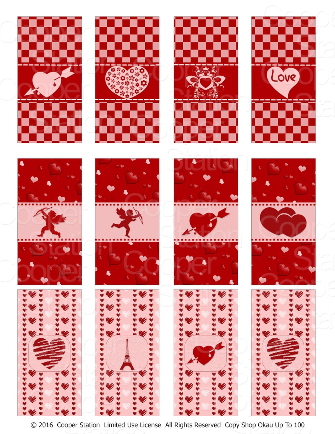 Printable Digital Valentine Hershey Mini Candy Bar Label - Etsy