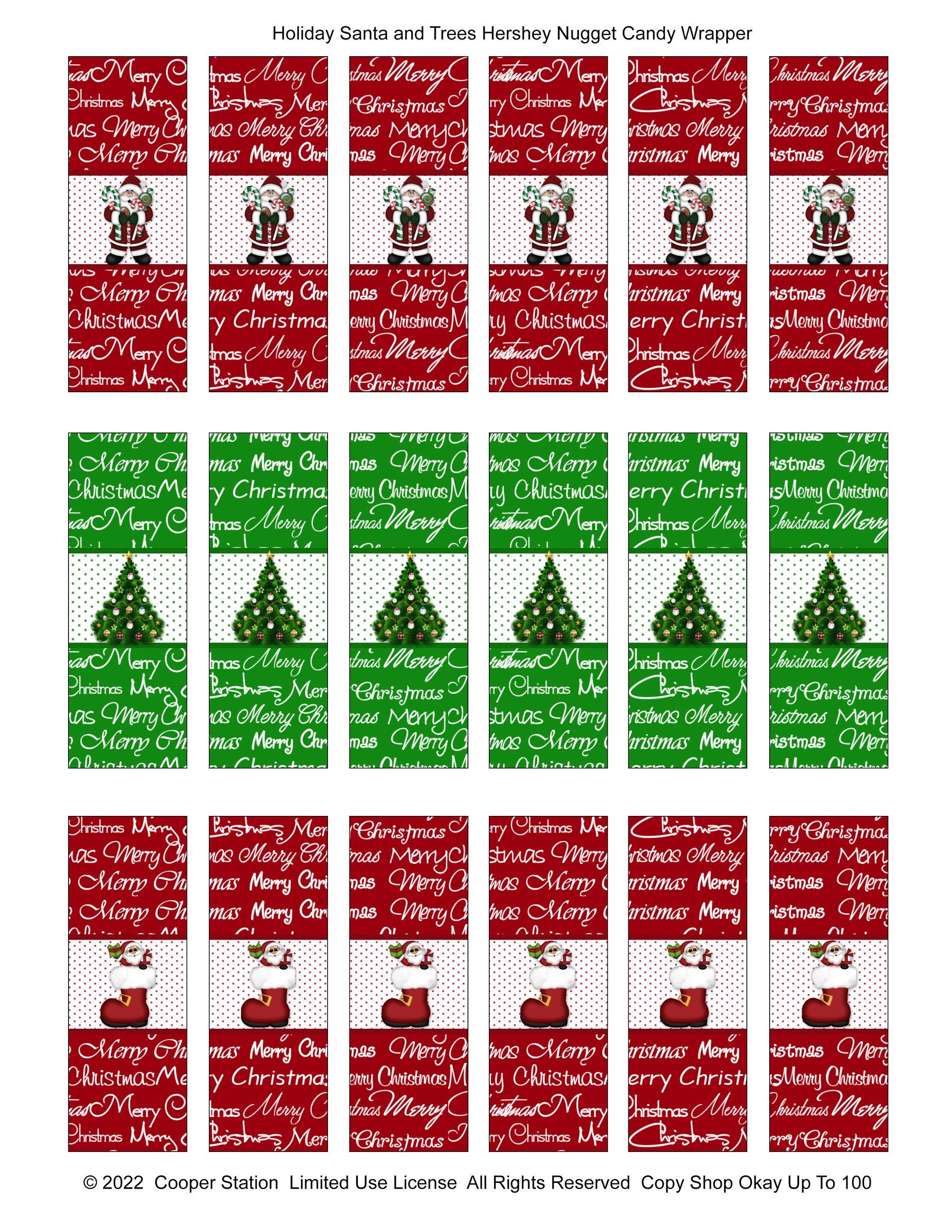 digital-printable-holiday-hershey-nugget-candy-wrappers-christmas-tree-santa-stocking-stuffer-etsy