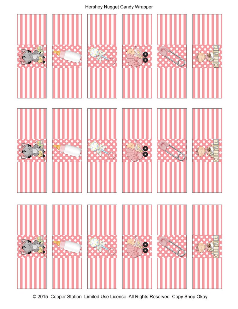 Printable Hershey Nugget Candy Wrappers Baby Girl Style Etsy printable-hershey-nugget-candy-wrappers-baby-girl-style-etsy