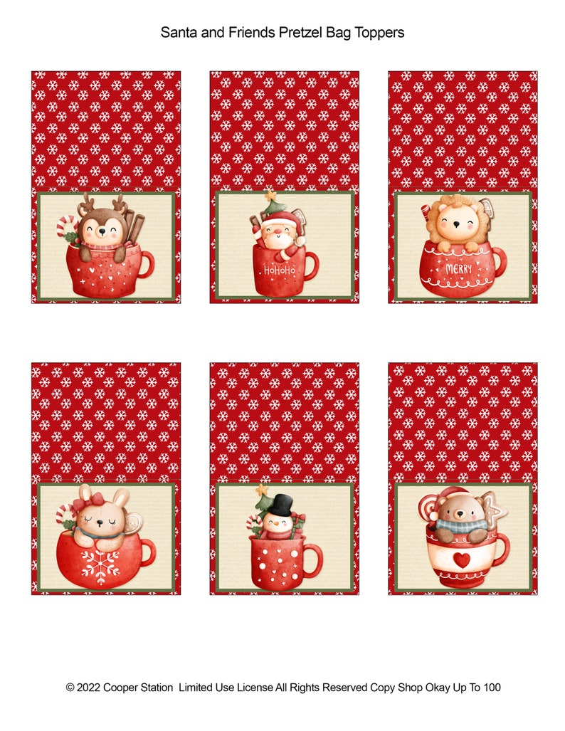 Digital Printable Hershey Nugget Holiday Candy Wrapper Set - Etsy