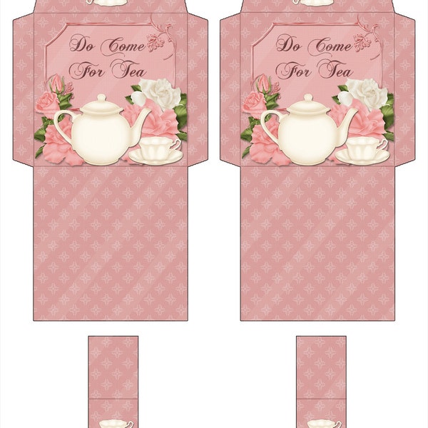 Printable Tea Bag - Etsy