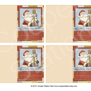 Digital Printable Christmas Gift Card With Envelope - Etsy
