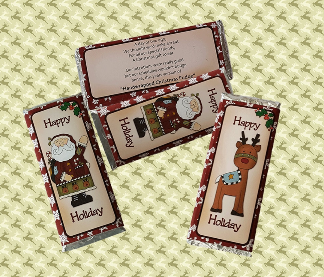 Digital Printable Hershey Candy Bar Wrapper 001 - Etsy
