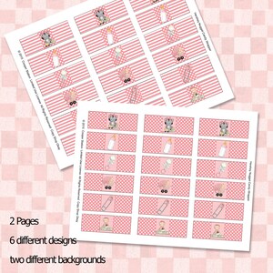 Printable Hershey Nugget Candy Wrappers Baby Girl Style - Etsy