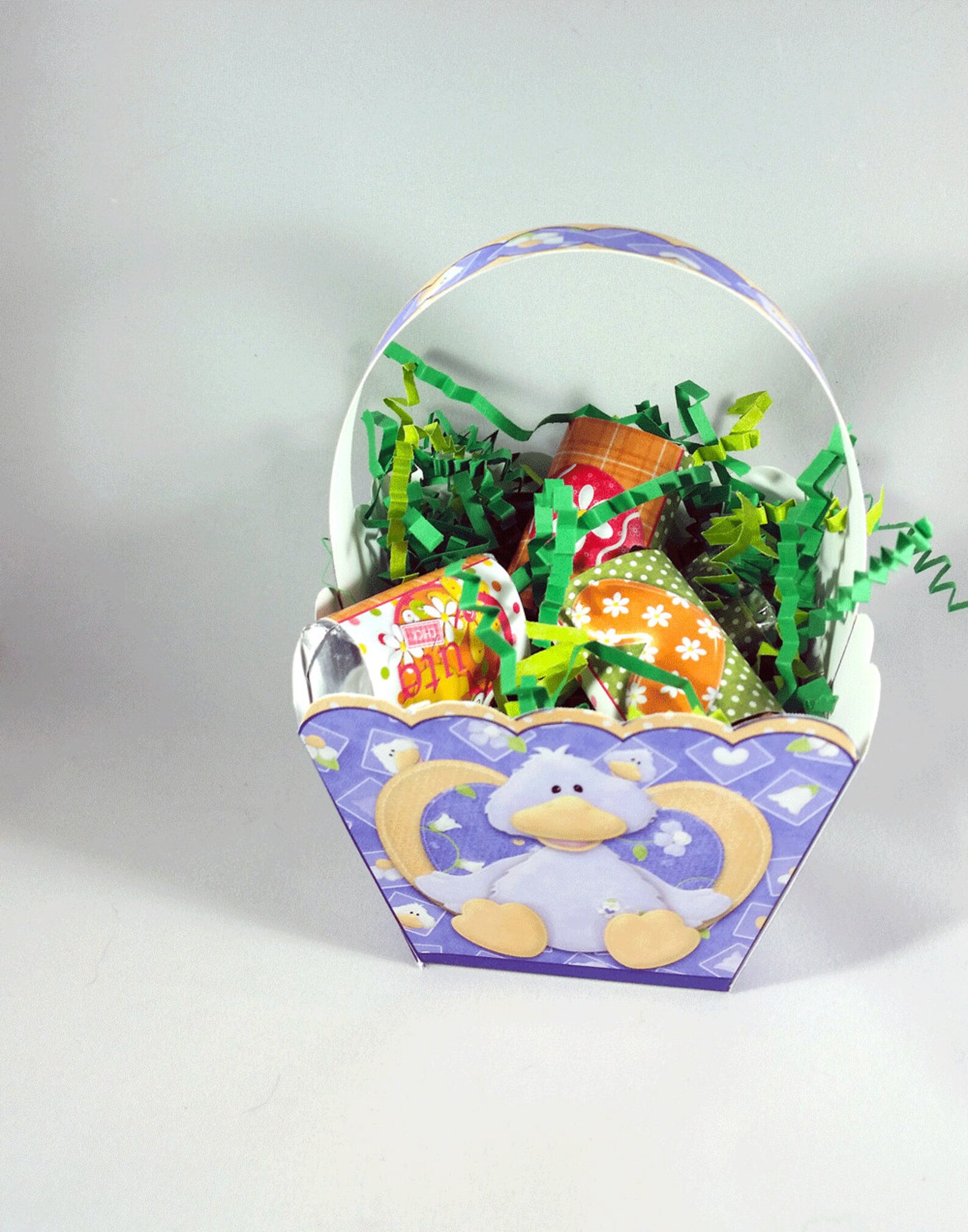 Digital Printable Mini Easter Basket Treat Holder Party Etsy