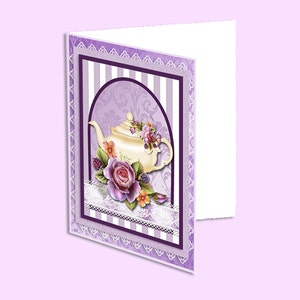 Printable Digital Note Card with Envelope