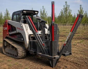 Hydraulic Tree Spade/Transplanter Attachment Plans & DXF Files