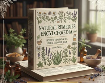 Natural Remedies Encyclopedia PDF | 1000+ Page Holistic Healing Guide & Herbal Medicine Book