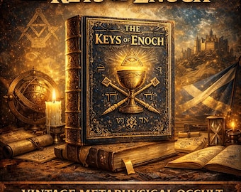 The Keys of Enoch Ebook Book Illustrated 600 page Metaphysical Occult