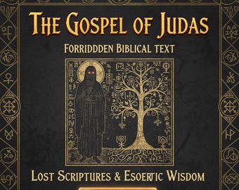 Gospel of Judas PDF – Forbidden Biblical Text explained, Lost Gnostic Scriptures (Digital Download)