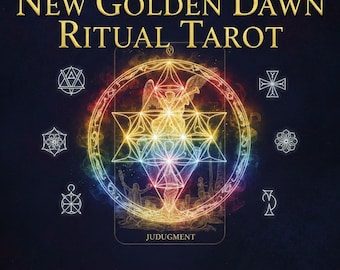 Neues Golden Dawn Ritual Tarot Buch – Schlüssel zur Magie, Symbolik (PDF Download)