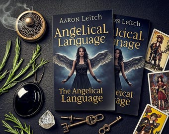 Enochische Engelsprache 2-Bücher Set |  Engel-Wörterbuch | Occult Magick Grimoire Kollektion