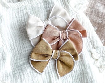 Fable Baby Headbands, Baby Girl Bows, Newborn Headband, Toddler Hair Bow, Girls Hair Clip, Newborn Bows, Cotton Hair Bows, Nylon Headbands