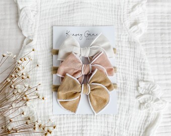 Girls Bow Set, Baby Headbands, Baby Girl Bows, Newborn Headbands, Toddler Bow Headband, Girls Hair Clips, Fable Bows, Newborn Girl Bows