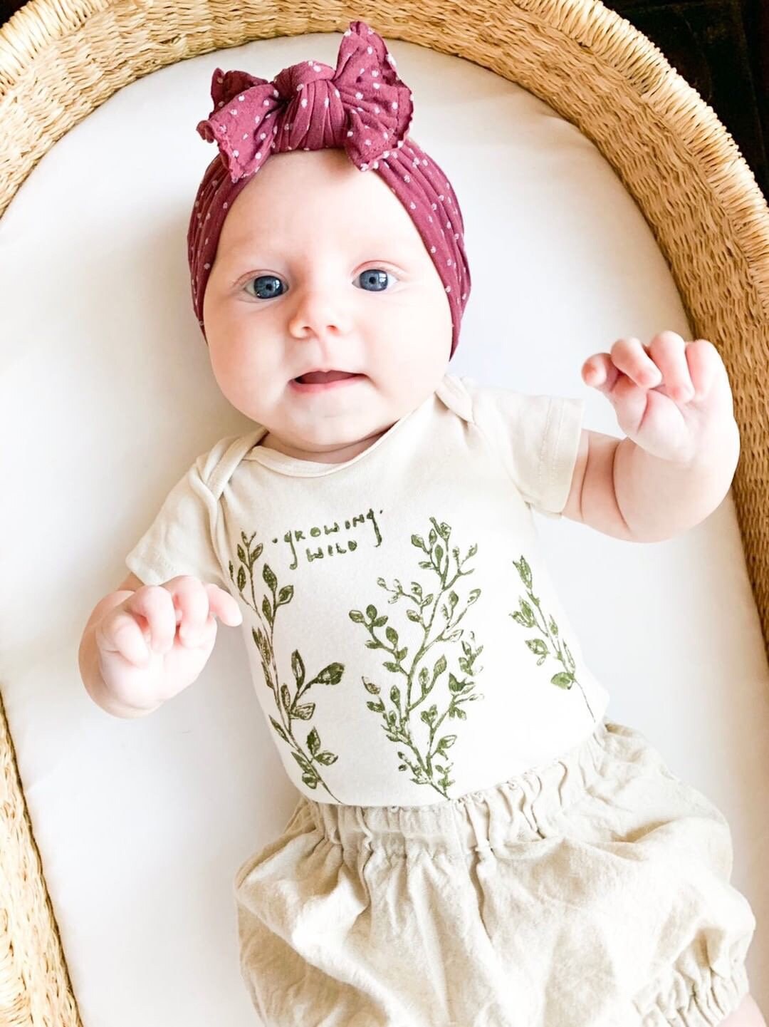 Nylon baby head wrap top knot bow nylon head wrap nylon Etsy