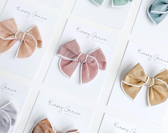 Chambray Baby Bows, Baby Headbands, Toddler Hair Bows, Newborn Headbands, Girls Hair Clips, Fable Bows, Newborn Girl Bows, Girls Headbands