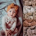 Neutral Baby Girl Headwraps, Wide Nylon Headbands, Baby Hair Bows, newborn headbands, infant bows, toddler headbands, baby headband 