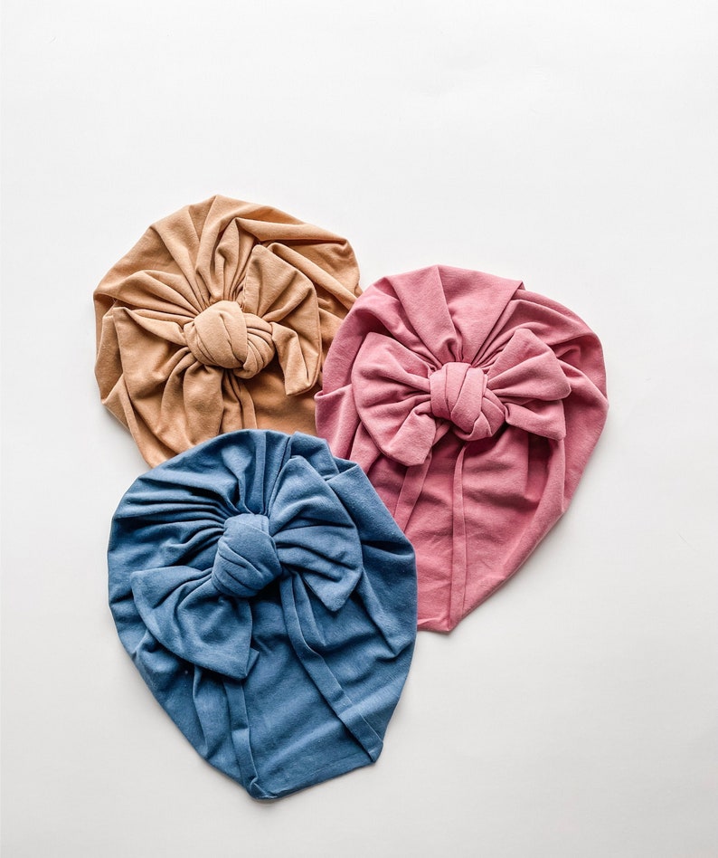 Baby Turban Turban Knot Hat Baby Beanie Top Knot Turban Etsy