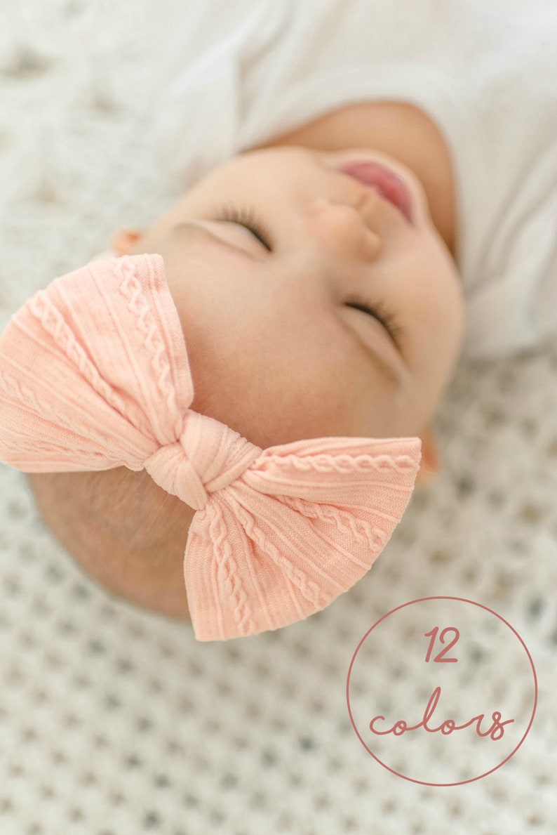 newborn girl bows