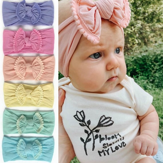 etsy baby girl headbands
