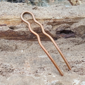 Copper hair fork, 5&quot; Heavy duty