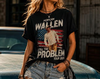 Camiseta de Morgan Wallen Still The Problem Tour 2026, Camiseta para fans de Morgan Wallen, Camiseta de música country de Morgan Wallen, Regalo para fans de Morgan
