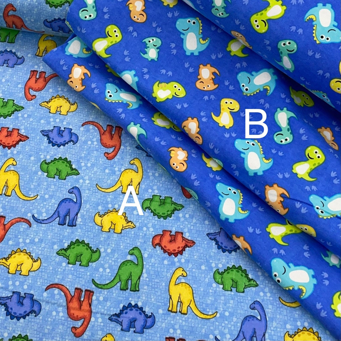 Dinosaur prehistoric flannel fabric boy quilt blanket fabric Etsy